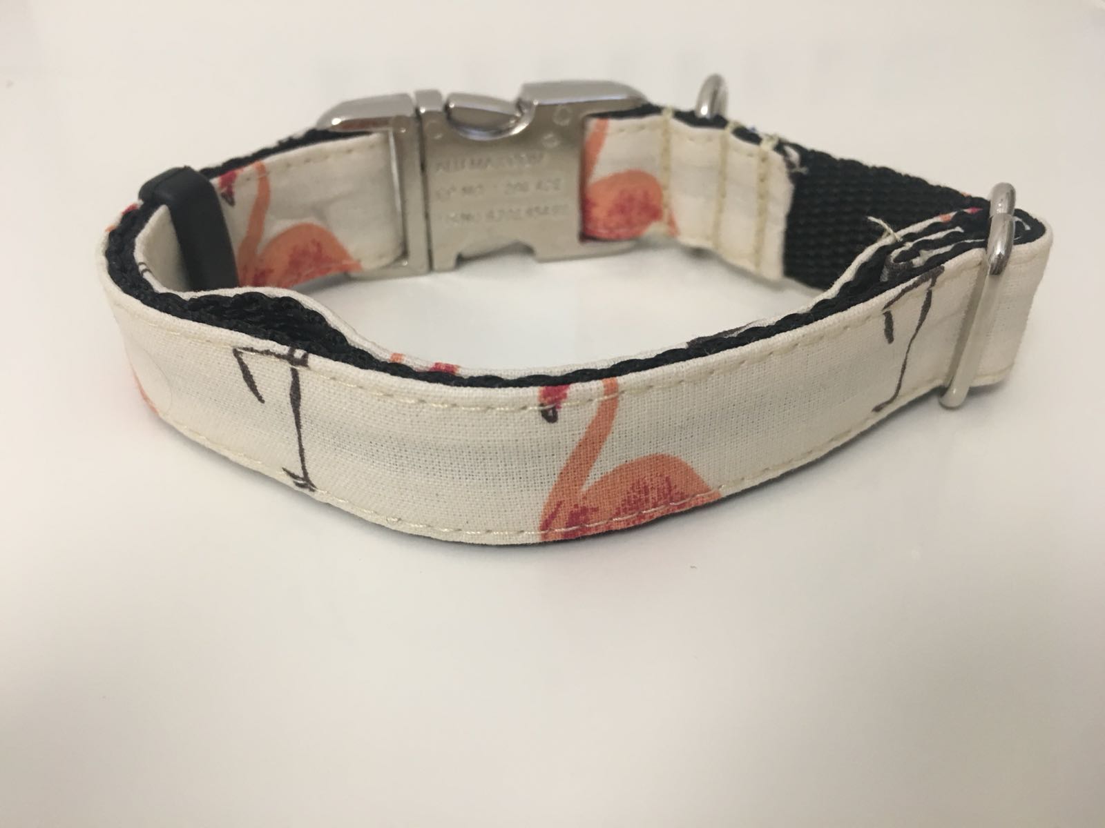 Collar Naranja Flamencos Perros Pequeños