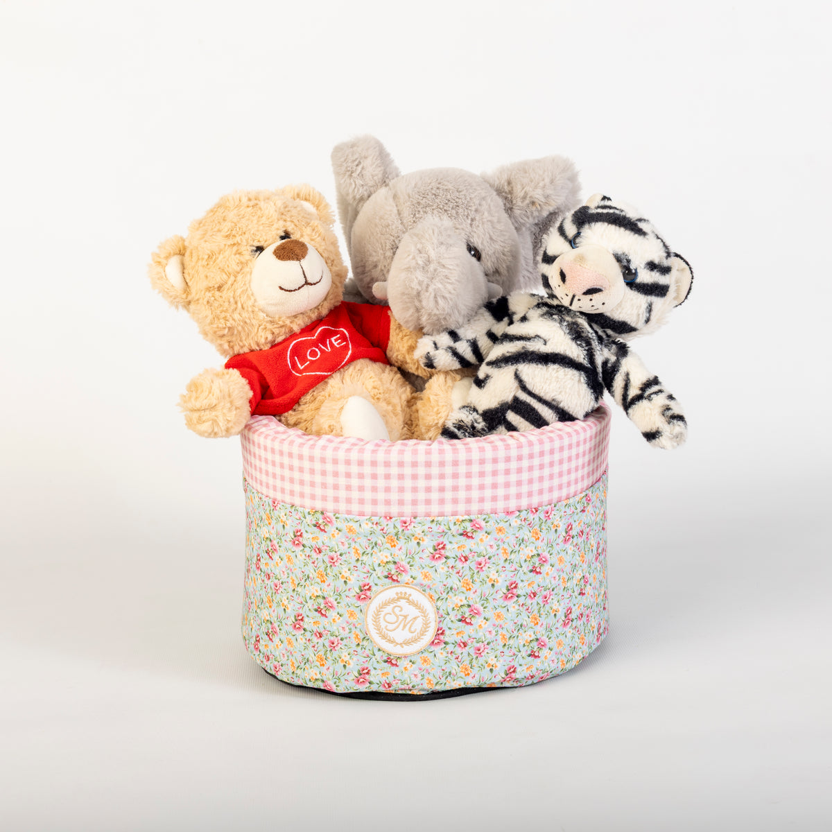 Removable Blue Plaid Salvaterra Bed