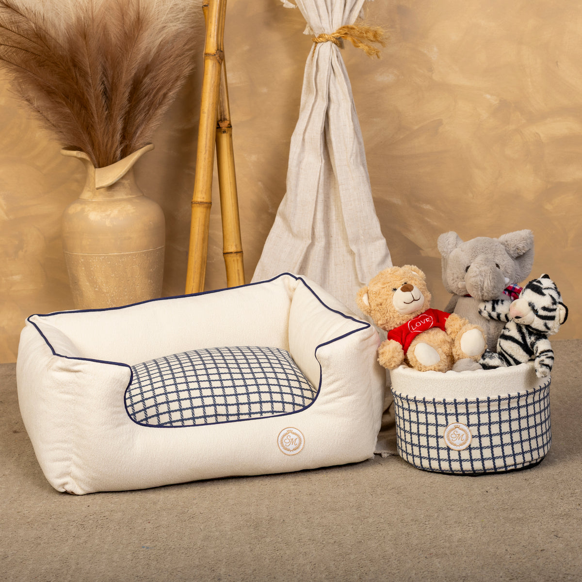 Cama Salvaterra Desenfundable Lino