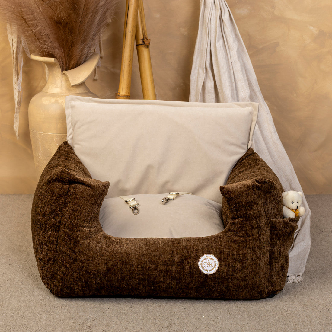 Salvaterra Burberry Approved Dog Car Seat