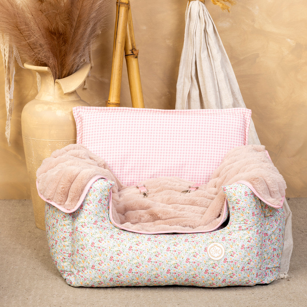 Salvaterra Burberry Approved Dog Car Seat
