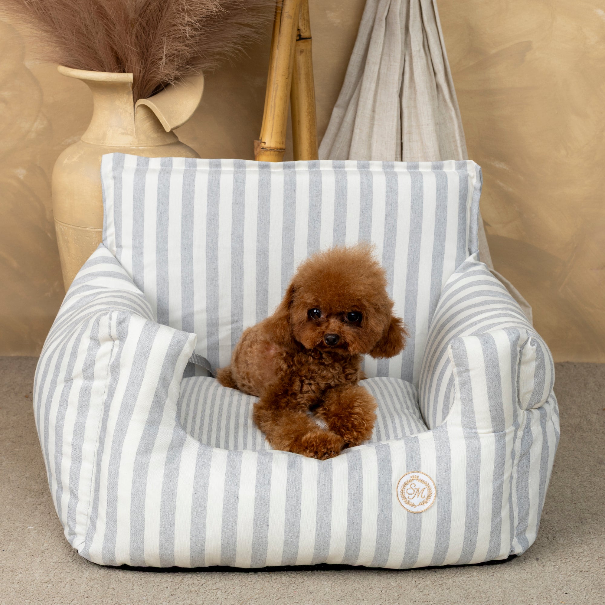 EDICION LIMITADA: Asiento Perro Coche Salvaterra Orvane Gris Homologado