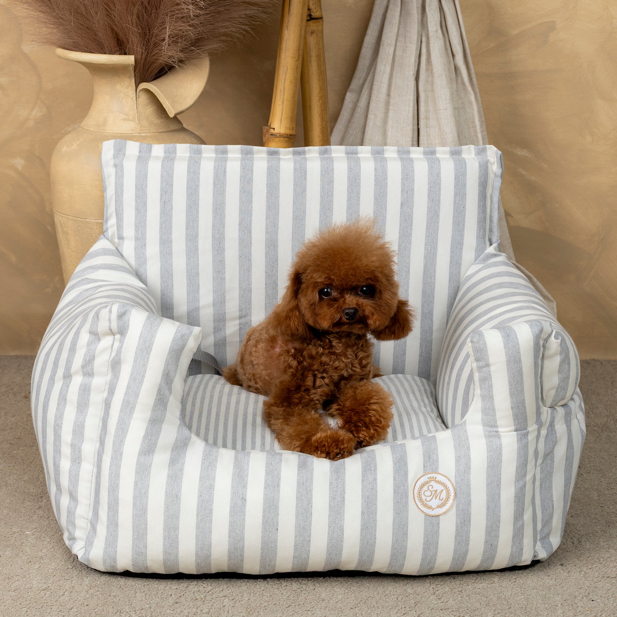 EDICION LIMITADA: Asiento Perro Coche Salvaterra Orvane Gris Homologado