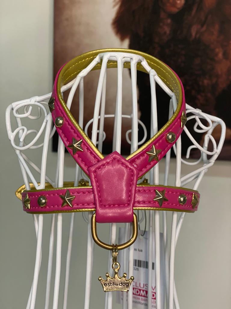Lua Pink Harness Style For Dog