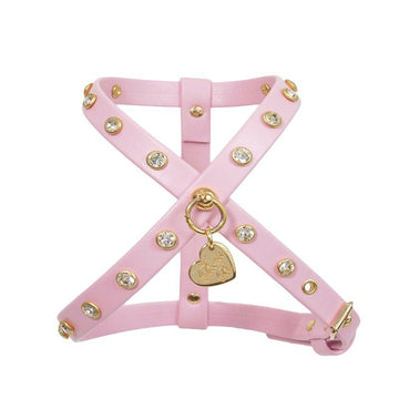 Arnes Crystal Rivet Pink de Piccoli Pets