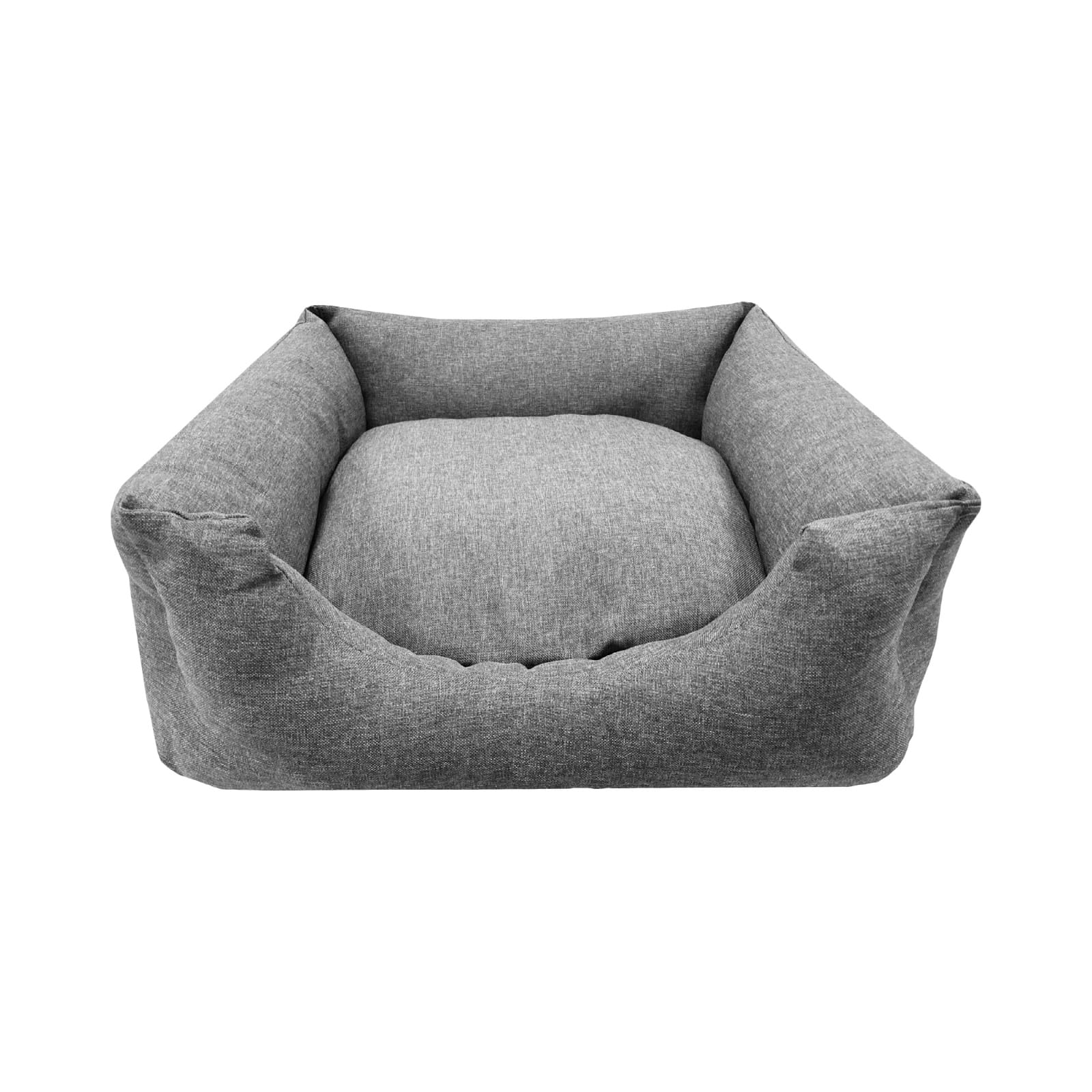 Cama Sawana Gris de AntePrima . Las mejores cama para perros. salvaterra de magos caniches toy. cama comoda para caniche toy