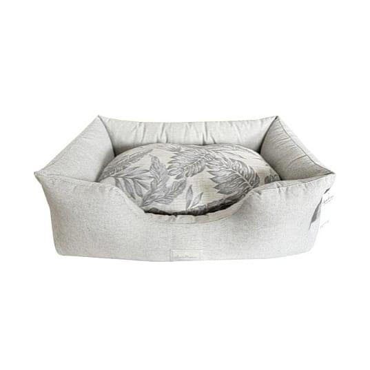Cama-Venice-Foliage-de-AntePrima-color-Beige-Cama-de-calidad-para-perros-las-mejores-camas-para-caniches-Cama-Anteprima-Salvaterra