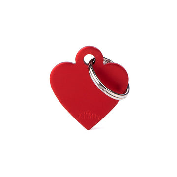 Chapa-con-forma-de-corazon-para-personalizar-con-el-nombre-de-tu-perro-de-Salvaterra-de-Magos-Chapa-color-rojo