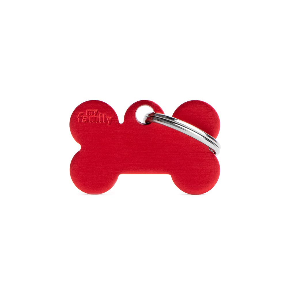 Chapa-para-personalizar-con-el-nombre-de-tu-perro-de-Salvaterra-de-Magos-Chapa-color-rojo-en-forma-de-hueso-Salvaterra-de-Magos