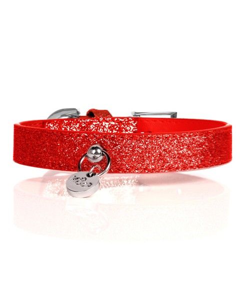 Collar Stardust Rojo de Milk and Pepper