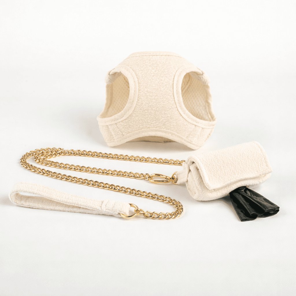 Conjunto Salvaterra de Arnes y Correa White Antimanchas