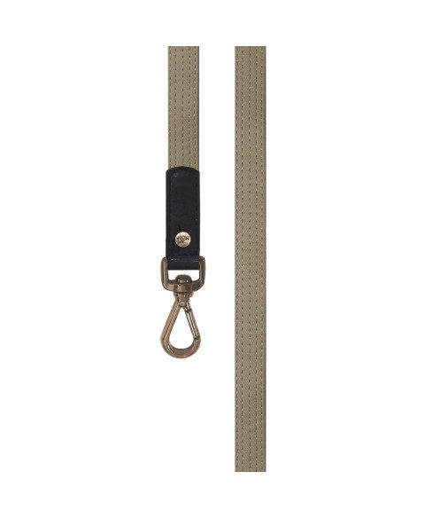 Milk and Pepper Dawson Beige Harness and Leash Set