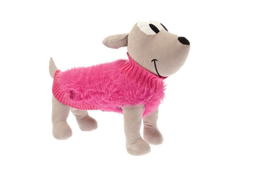 Jersey Batuffolo Fucsia. Jersey para caniche toy. abrigo para perro
