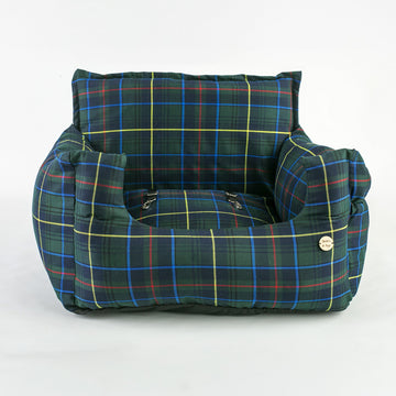 Asiento Perro Coche Salvaterra Escoces Azul Homologado