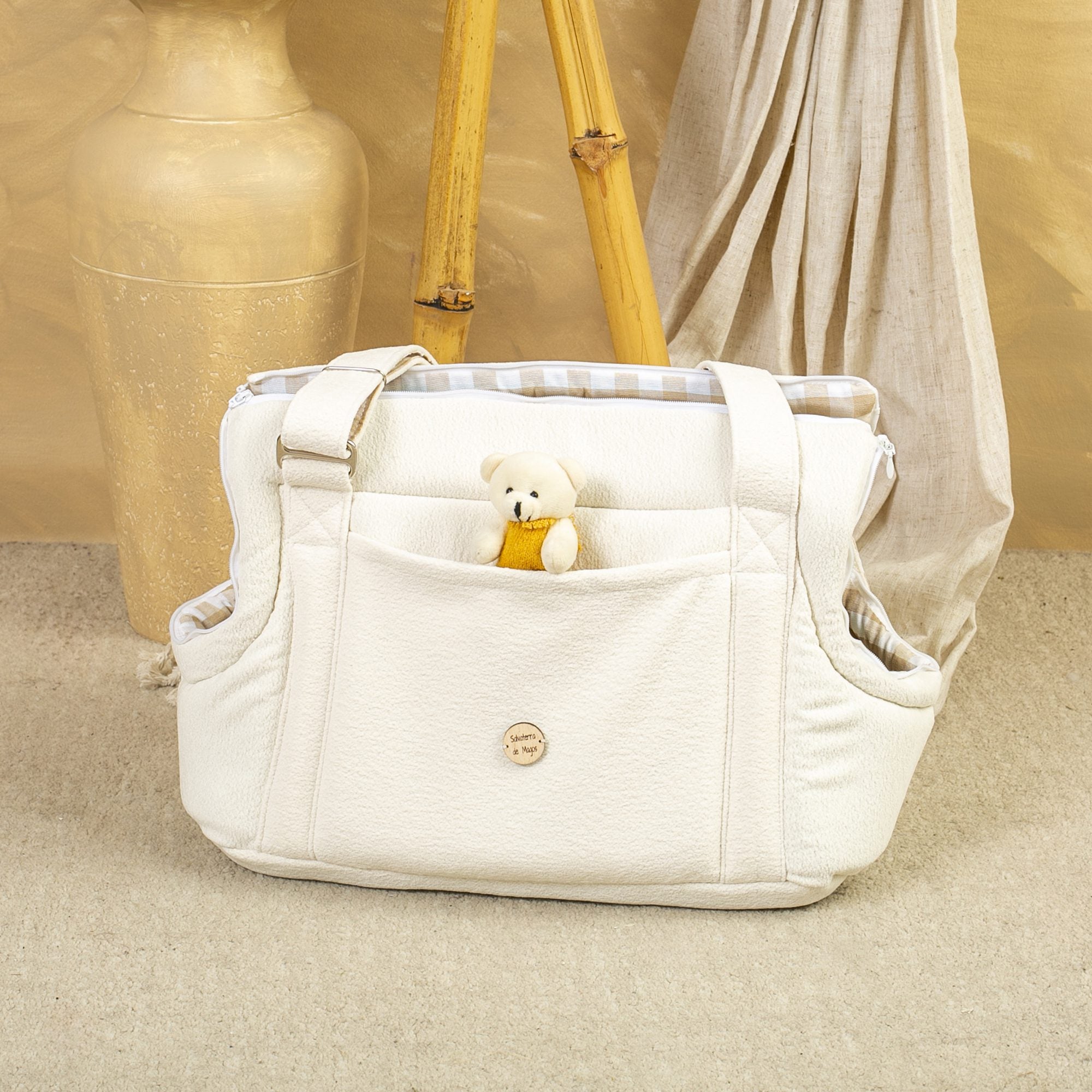 Bolso 2 en 1 White Antimanchas de Salvaterra de Magos