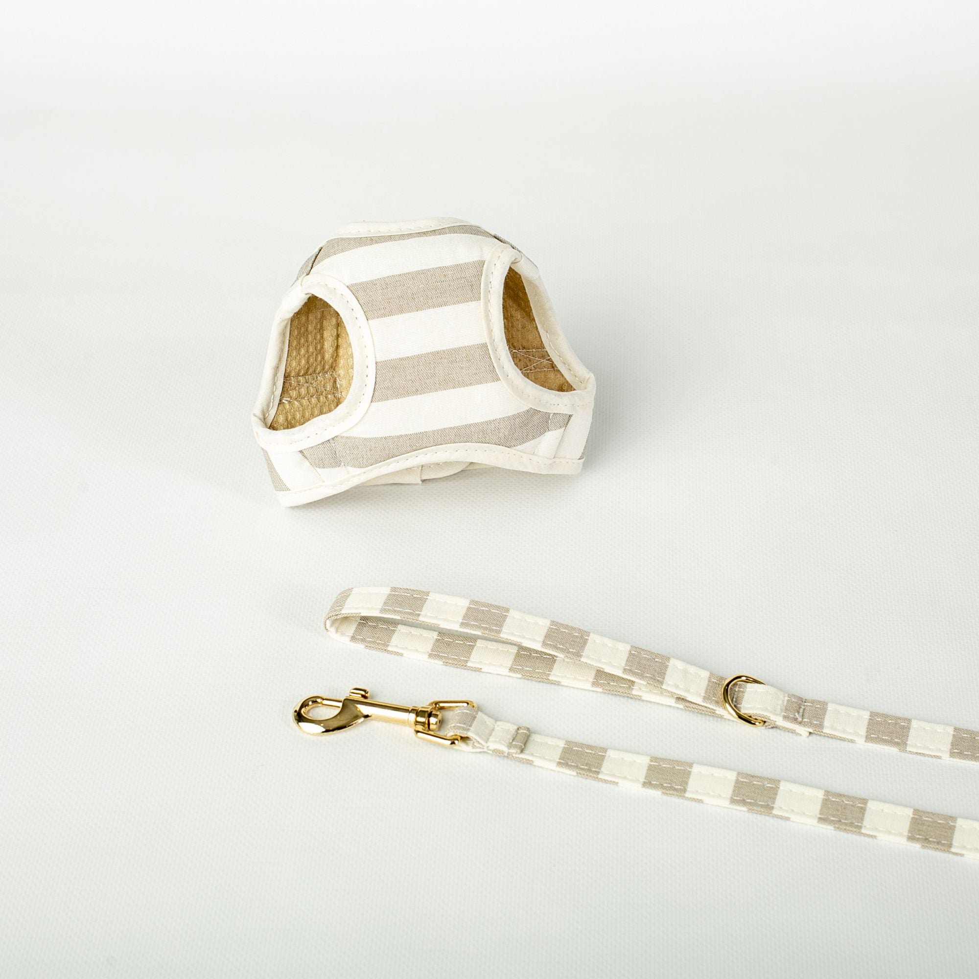 Conjunto Salvaterra de Arnes y Correa Orvane Beige