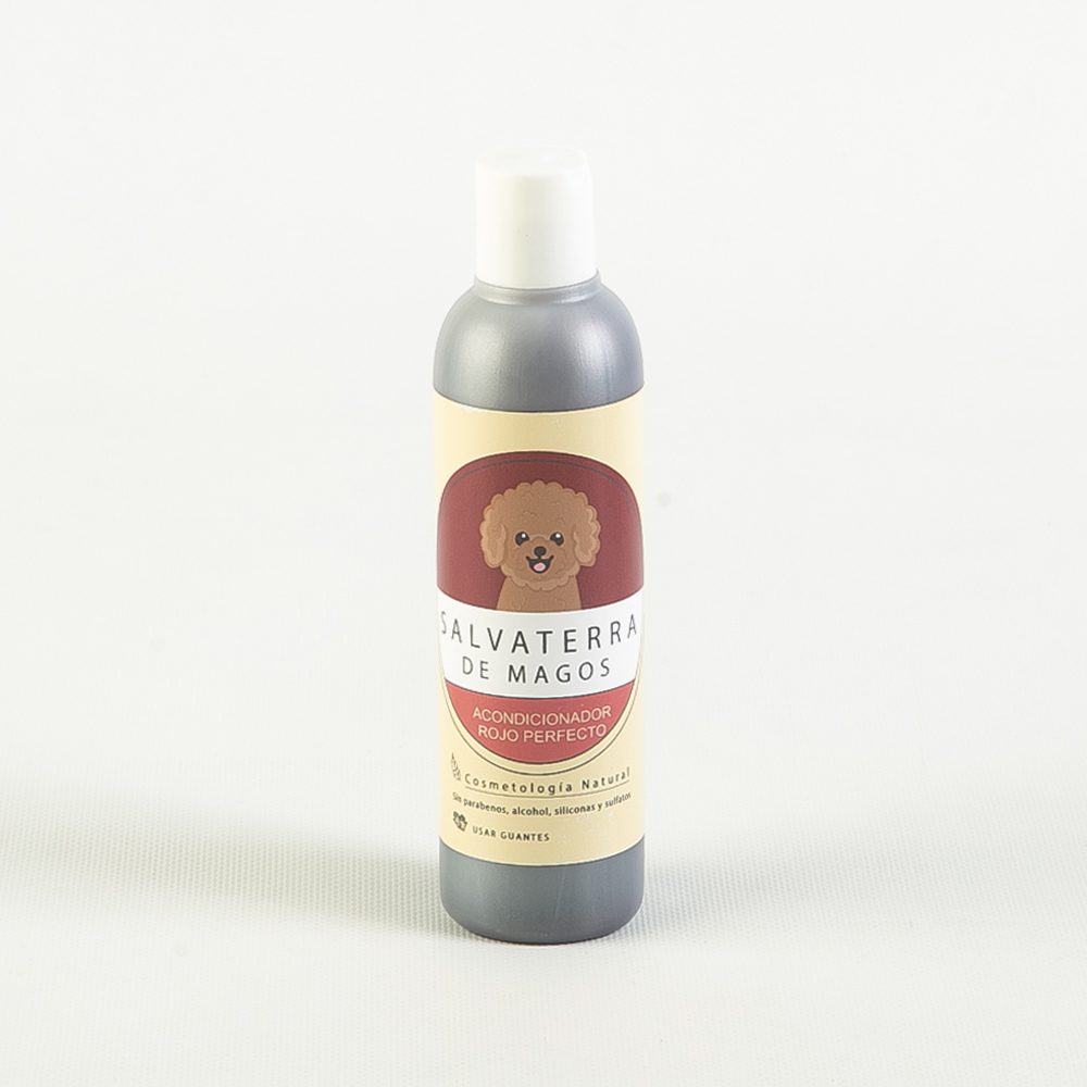 Acondicionador con Pigmentos para Caniche Rojo