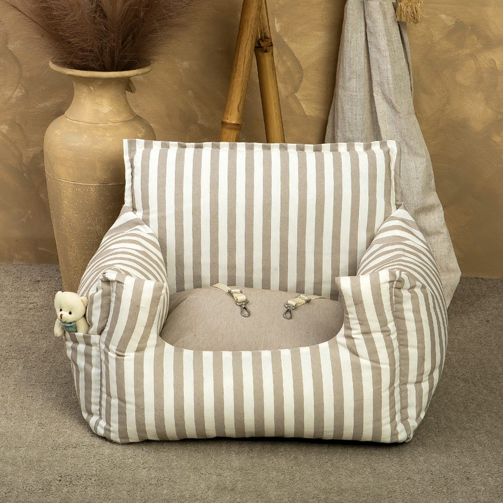 Asiento Perro Coche Salvaterra Orvane Beige Homologado