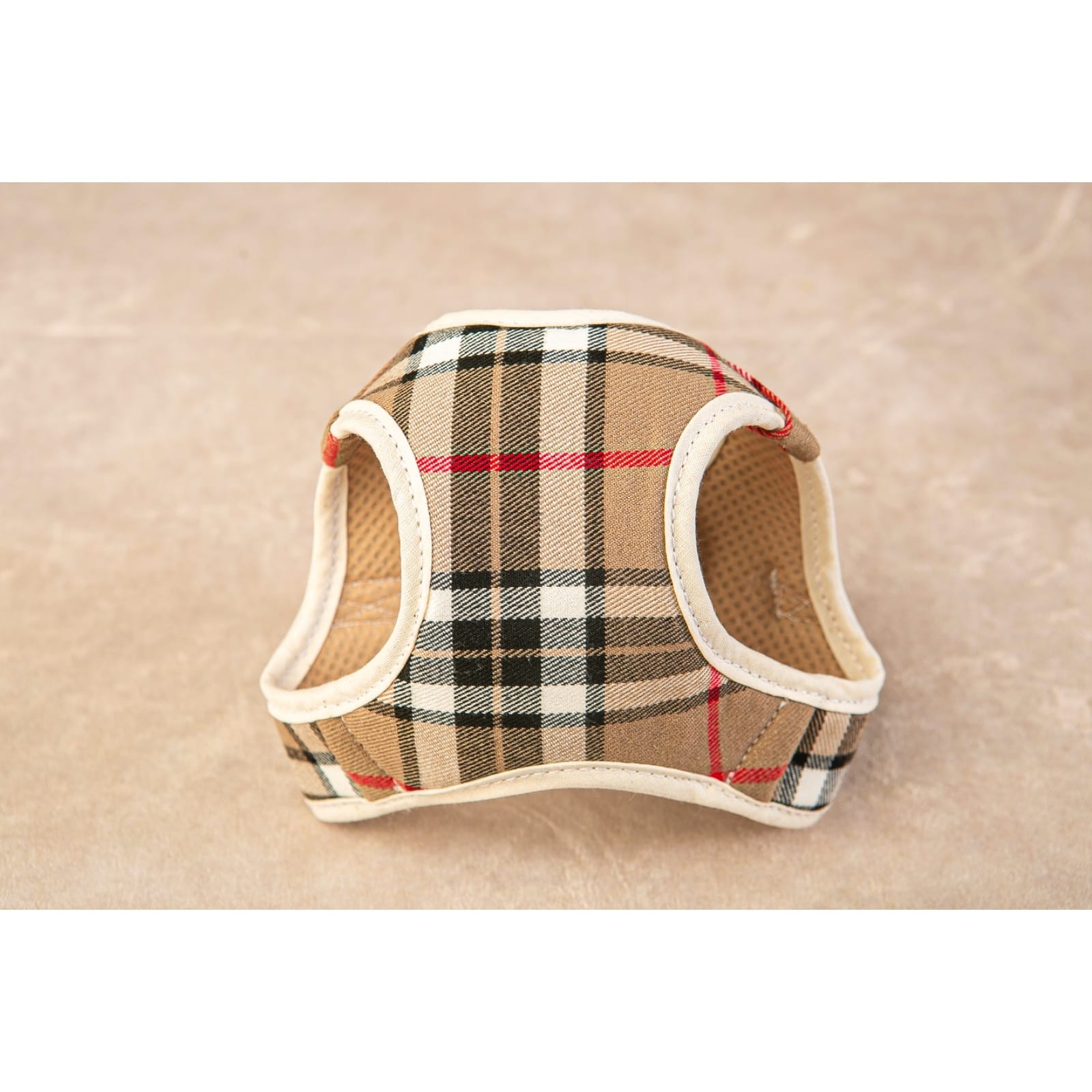 Salvaterra Set of Harness and Leash Burberry Beige