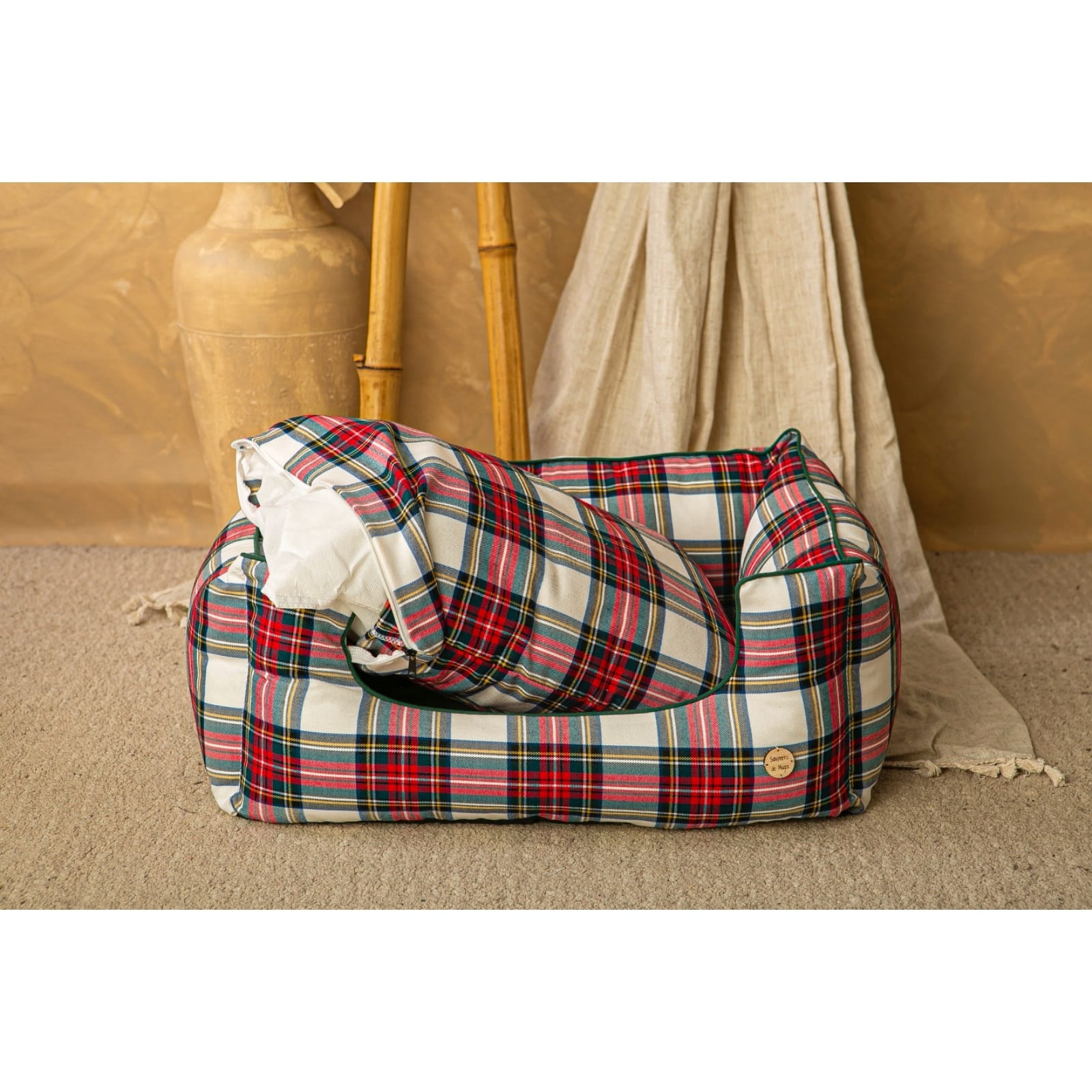 Cama Salvaterra Desenfundable Escoces Blanco