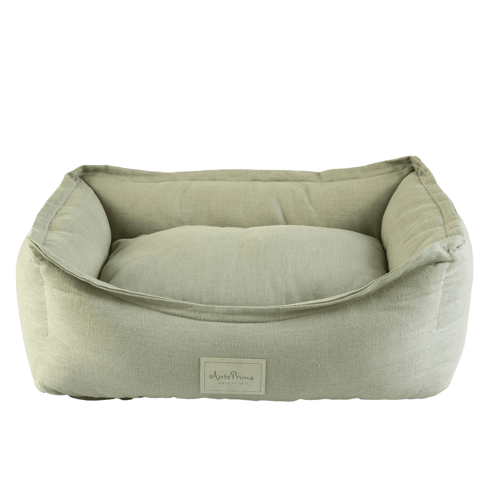 Cama Amalfi-Lino de AntePrima color verde salvia