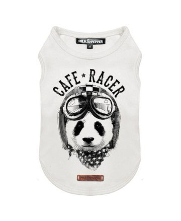 Camiseta Panda Racer de Milk&Pepper