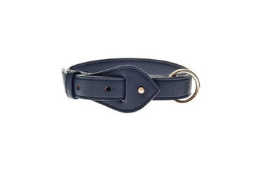 Conjunto de Collar y Correa Mokka Azul