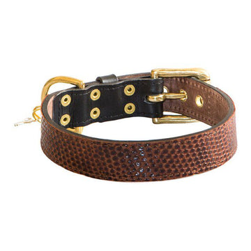 Brown Be-Two Necklace