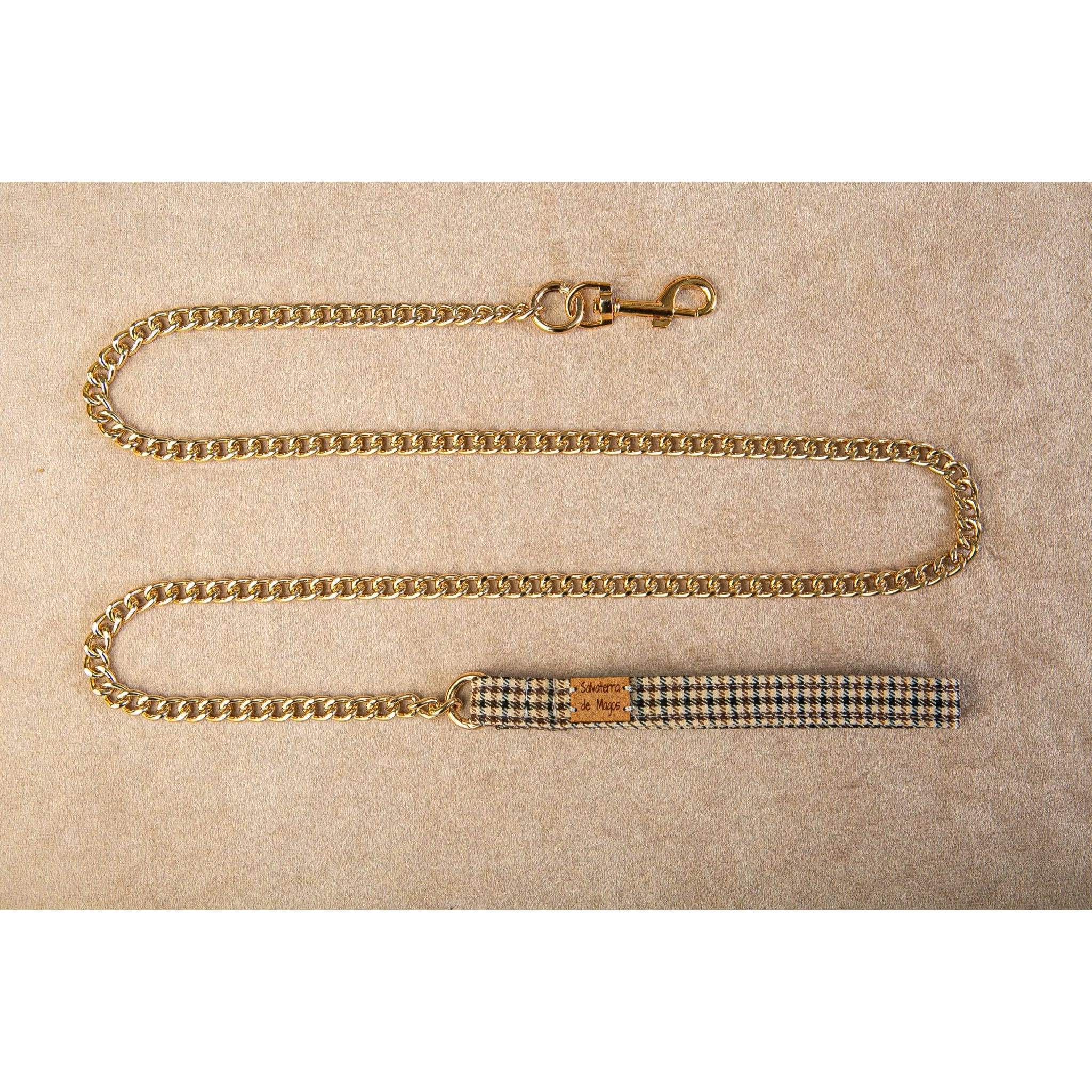 Conjunto Salvaterra de Arnes y Correa Ayzen Marron