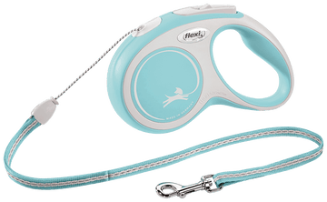 Flexi New Comfort Leash Light Blue