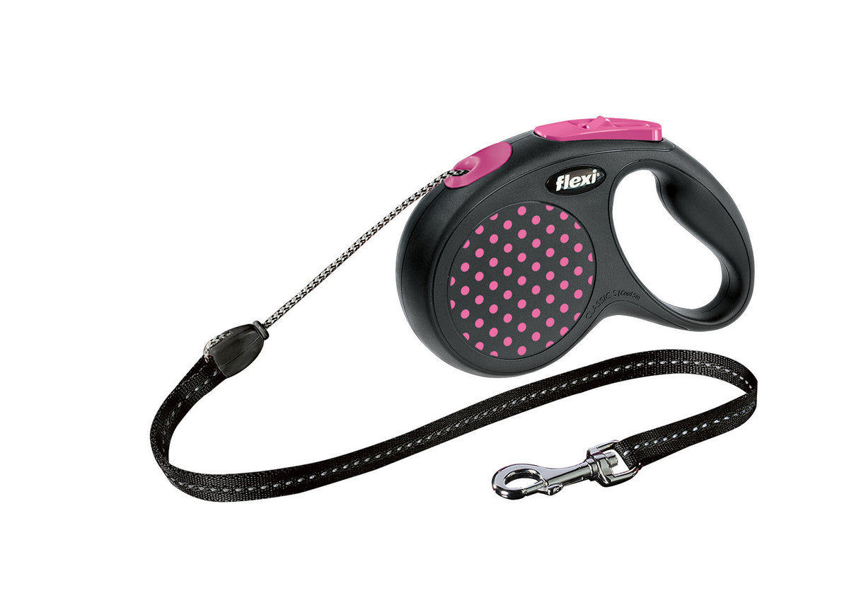 Correa Flexi Design Rosa