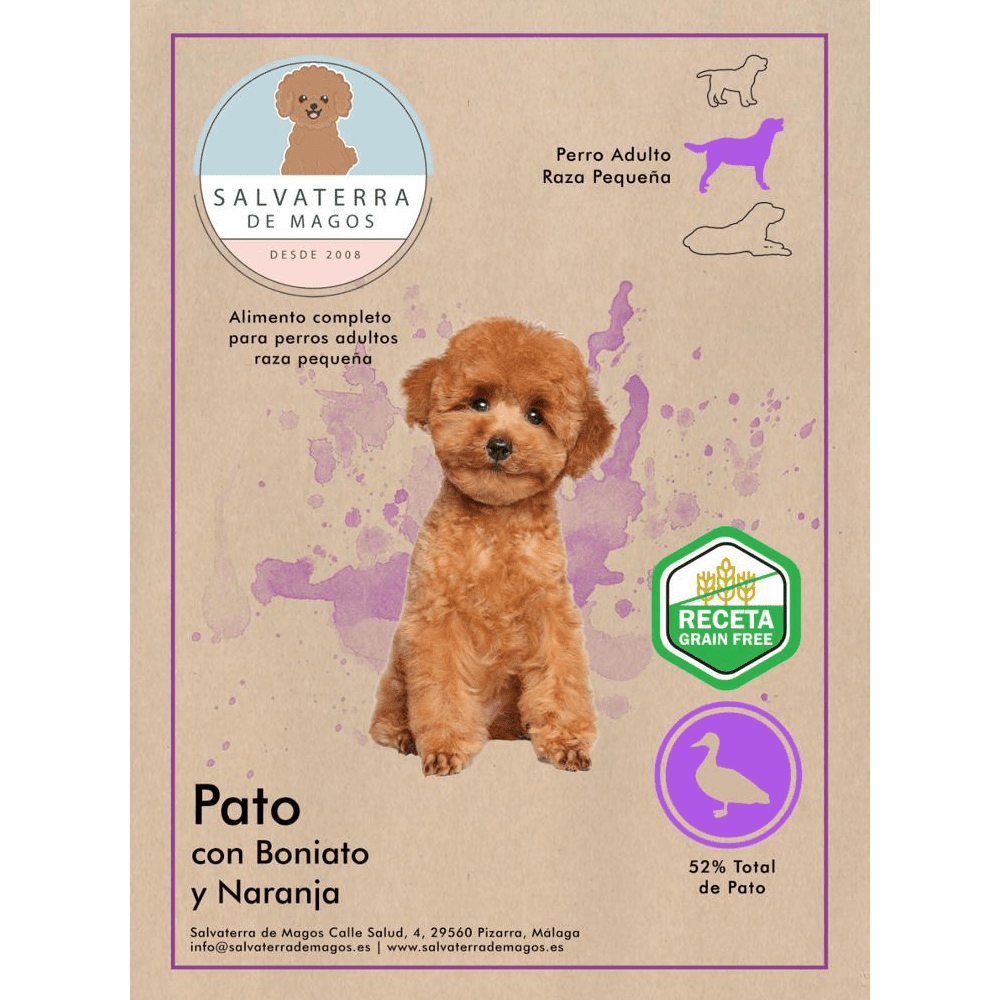 etiqueta pienso adulto