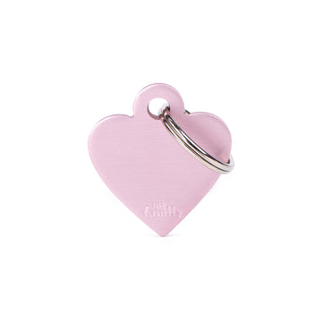 Chapa MyFamily Basic Corazón-Rosa